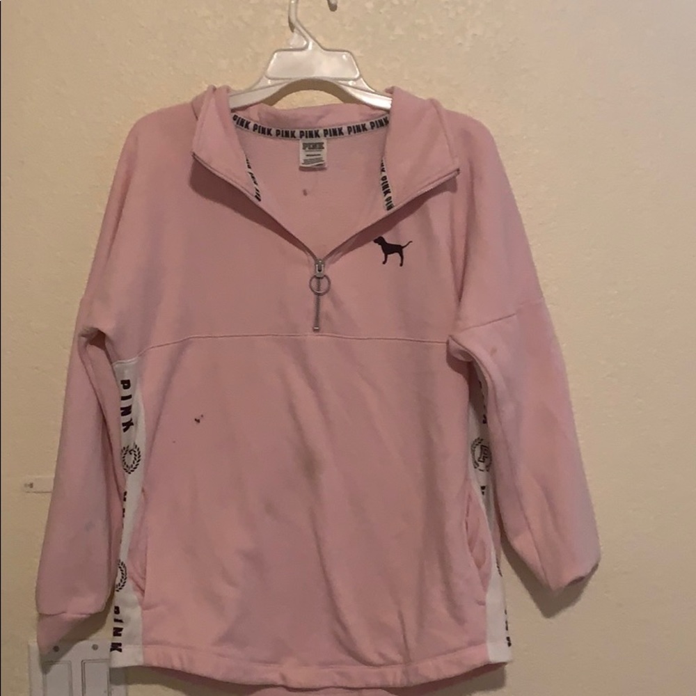 Oversized quarter zip